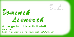 dominik lienerth business card